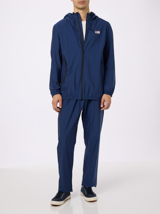 Mc2 Saint Barth Pantaloni Casual Da Uomo Porter Blu Navy