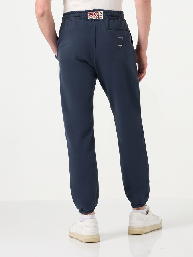 Mc2 Saint Barth Pantaloni Della Tuta Blu | Edizione Speciale Pantone™