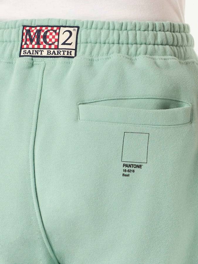Mc2 Saint Barth Pantaloni Della Tuta Verde Chiaro | Edizione Speciale Pantone™