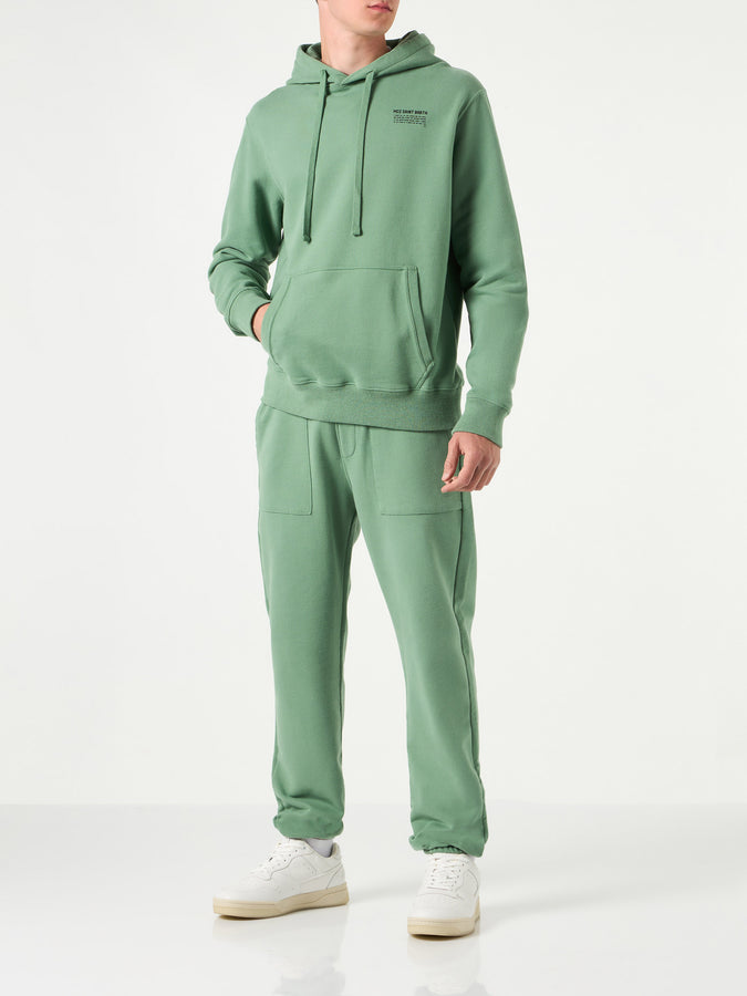 Mc2 Saint Barth Pantaloni Della Tuta Verde Militare | Edizione Speciale Pantone™