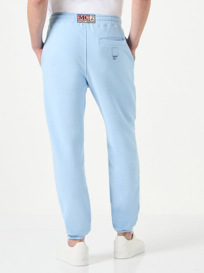 Mc2 Saint Barth Pantaloni Sportivi Azzurri | Edizione Speciale Pantone™