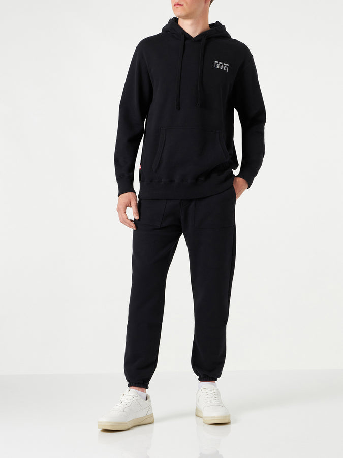 Mc2 Saint Barth Pantaloni Sportivi Neri | Edizione Speciale Pantone™