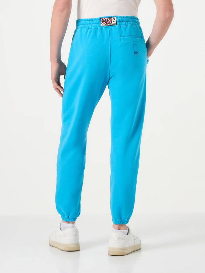 Mc2 Saint Barth Pantaloni Sportivi Turchesi | Edizione Speciale Pantone™