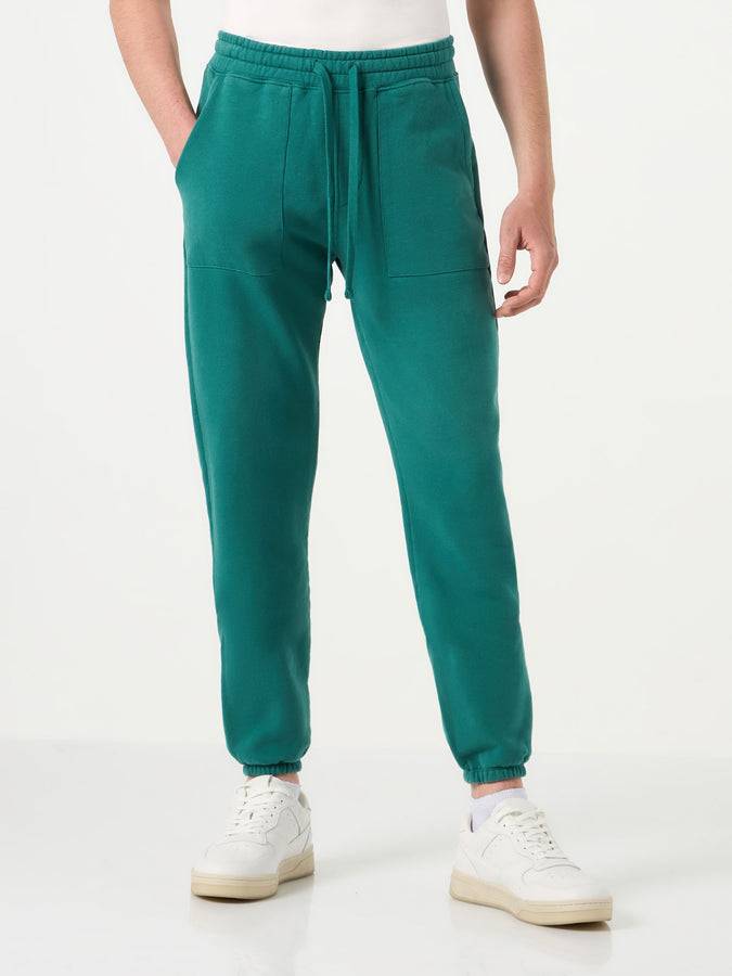 Mc2 Saint Barth Pantaloni sportivi verdi | Edizione speciale Pantone™