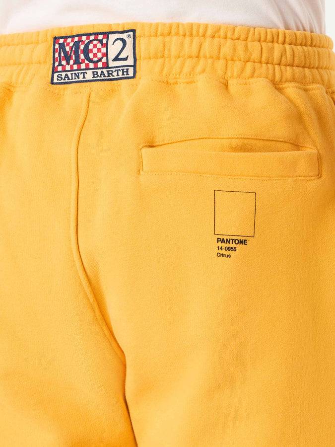 Mc2 Saint Barth Pantaloni Tuta Giallo-ocra | Edizione Speciale Pantone™