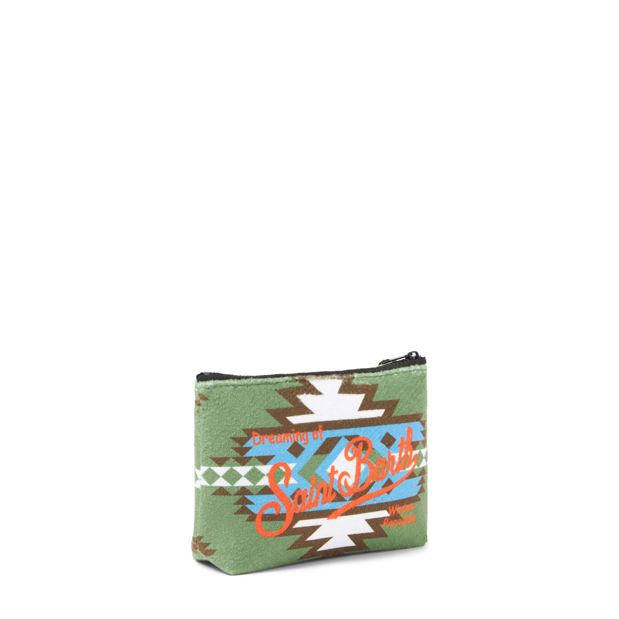 Mc2 Saint Barth Pochette Aline In Lana Con Stampa Etnica