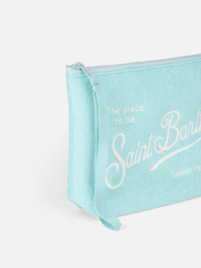 Mc2 Saint Barth Pochette Aline In Spugna Verde Acqua