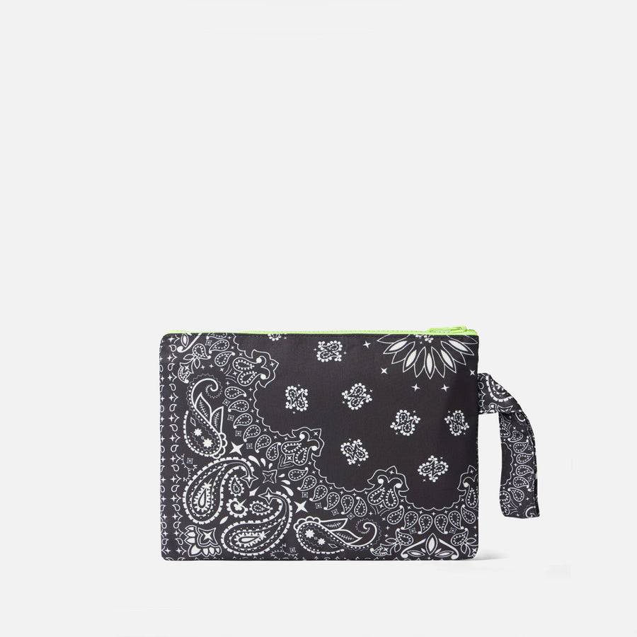 Mc2 Saint Barth Pochette Pareasy In Nylon Con Stampa Bandana