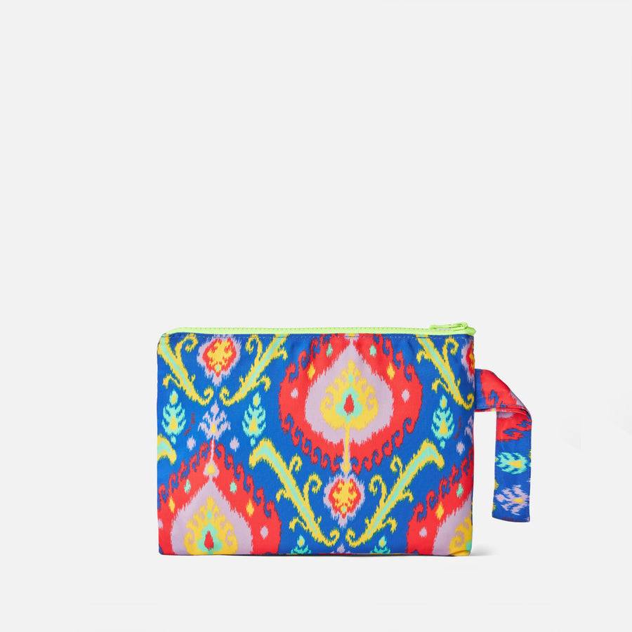 Mc2 Saint Barth Pochette Pareasy In Nylon Con Stampa Ikat