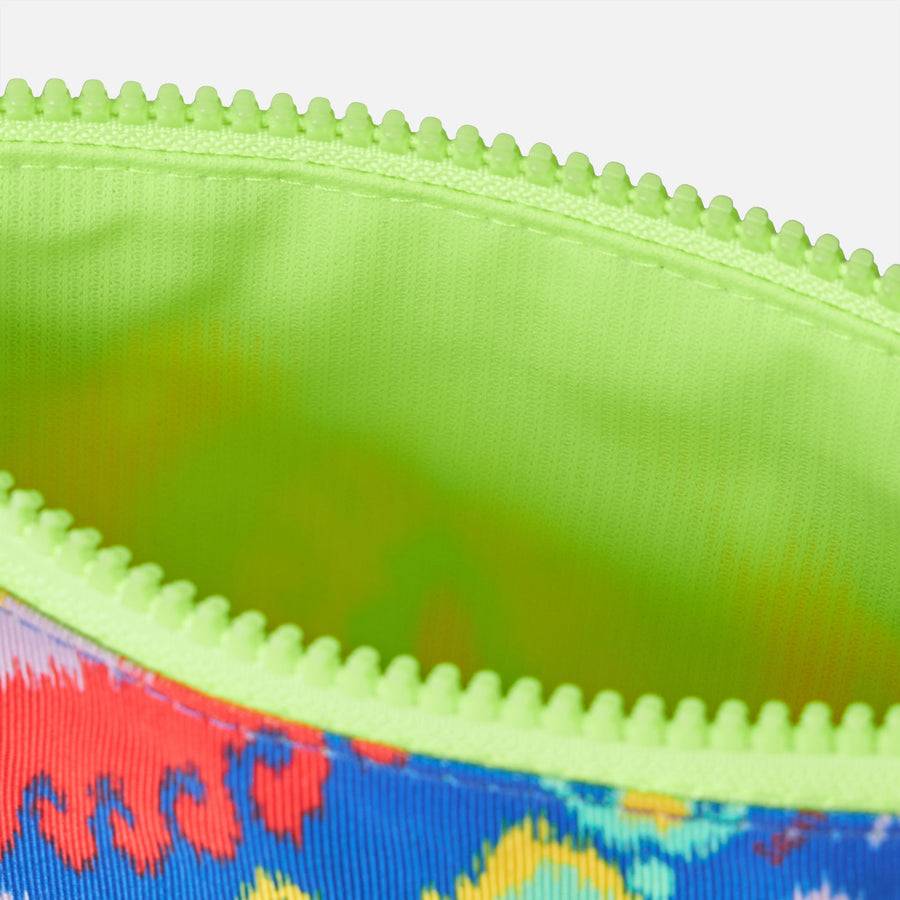 Mc2 Saint Barth Pochette Pareasy In Nylon Con Stampa Ikat