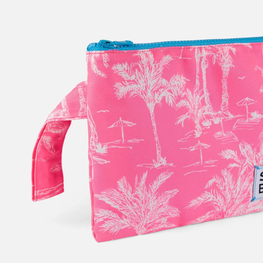 Mc2 Saint Barth Pochette Pareasy In Nylon Con Stampa Toile De Jouy