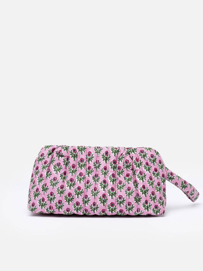 Mc2 Saint Barth Pochette Piccola Trapuntata Con Patch Floreale