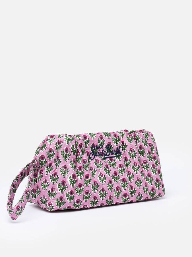 Mc2 Saint Barth Pochette Piccola Trapuntata Con Patch Floreale