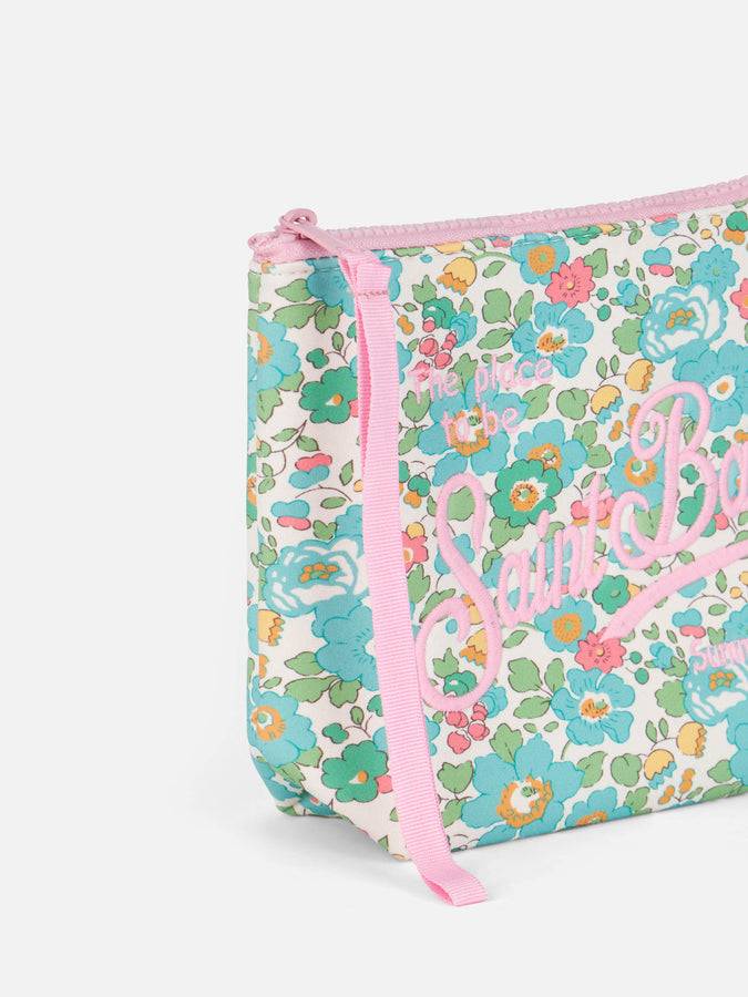 Mc2 Saint Barth Pochette Scuba Betsy Aline | REALIZZATA CON TESSUTO LIBERTY