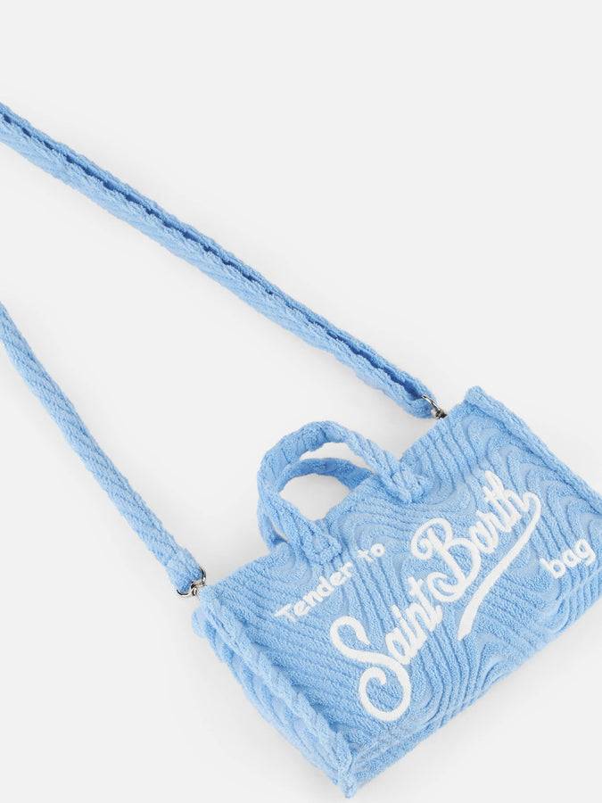 Mc2 Saint Barth Porta Cellulare In Spugna Goffrata Azzurra