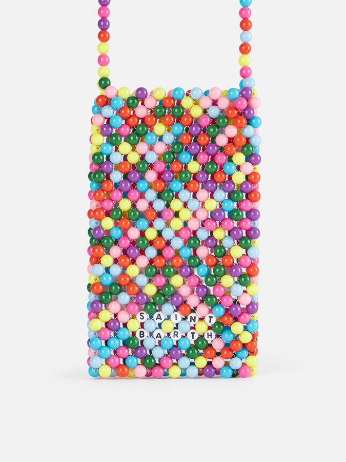 Mc2 Saint Barth Porta Telefono Con Perline Multicolori