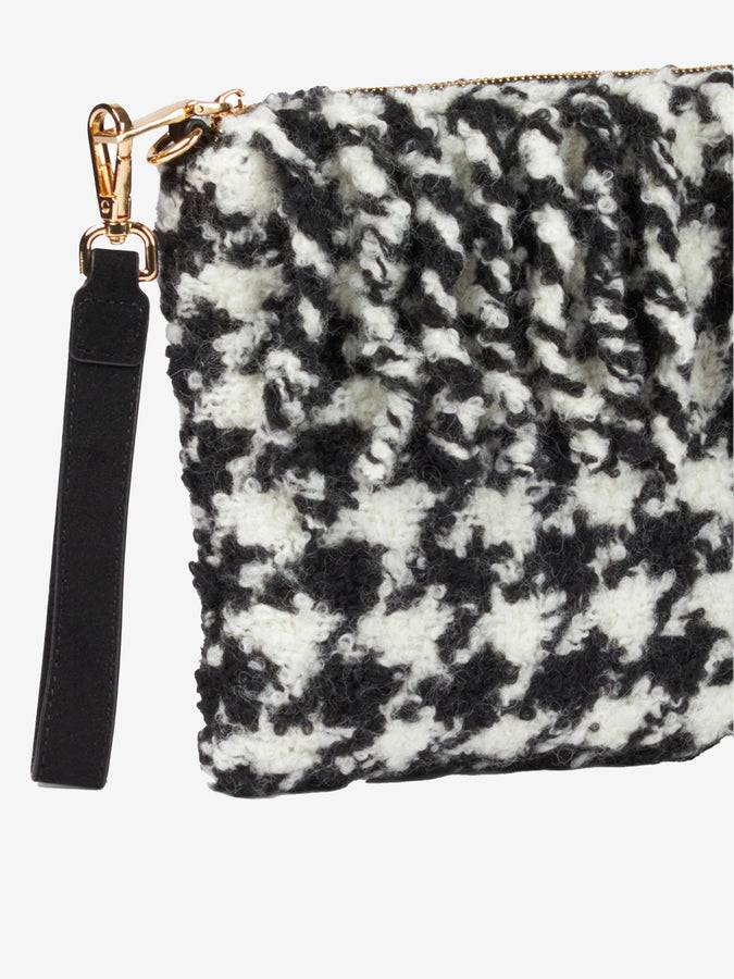Mc2 Saint Barth Pouch Coperta A Tracolla Parisienne Con Fantasia Pied-de-poule