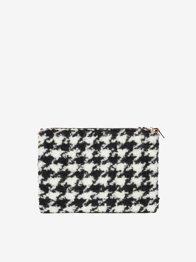 Mc2 Saint Barth Pouch Coperta A Tracolla Parisienne Con Fantasia Pied-de-poule