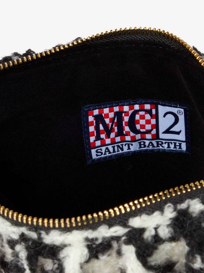 Mc2 Saint Barth Pouch Coperta A Tracolla Parisienne Con Fantasia Pied-de-poule