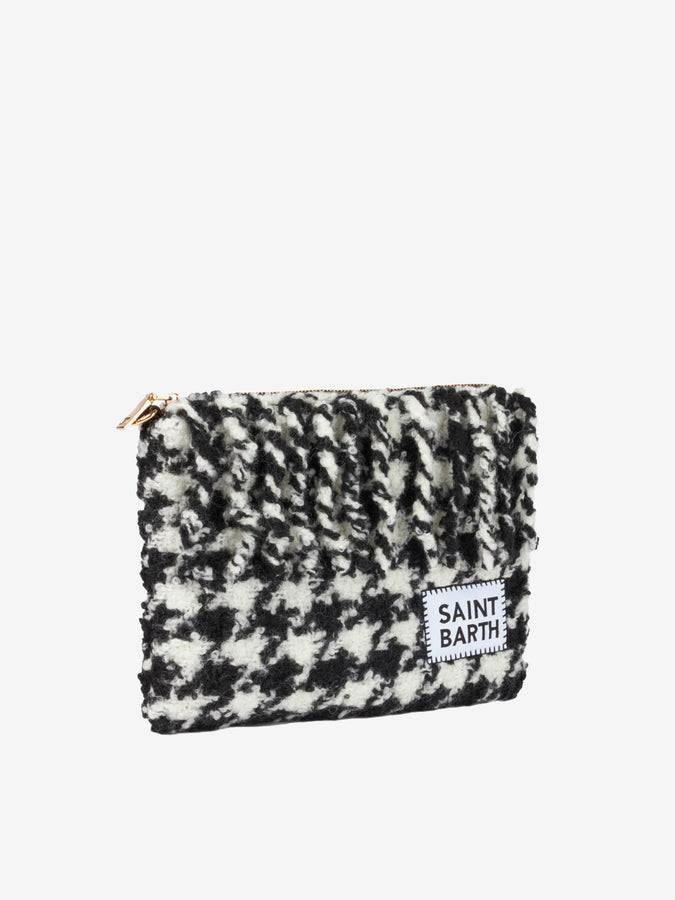 Mc2 Saint Barth Pouch Coperta A Tracolla Parisienne Con Fantasia Pied-de-poule