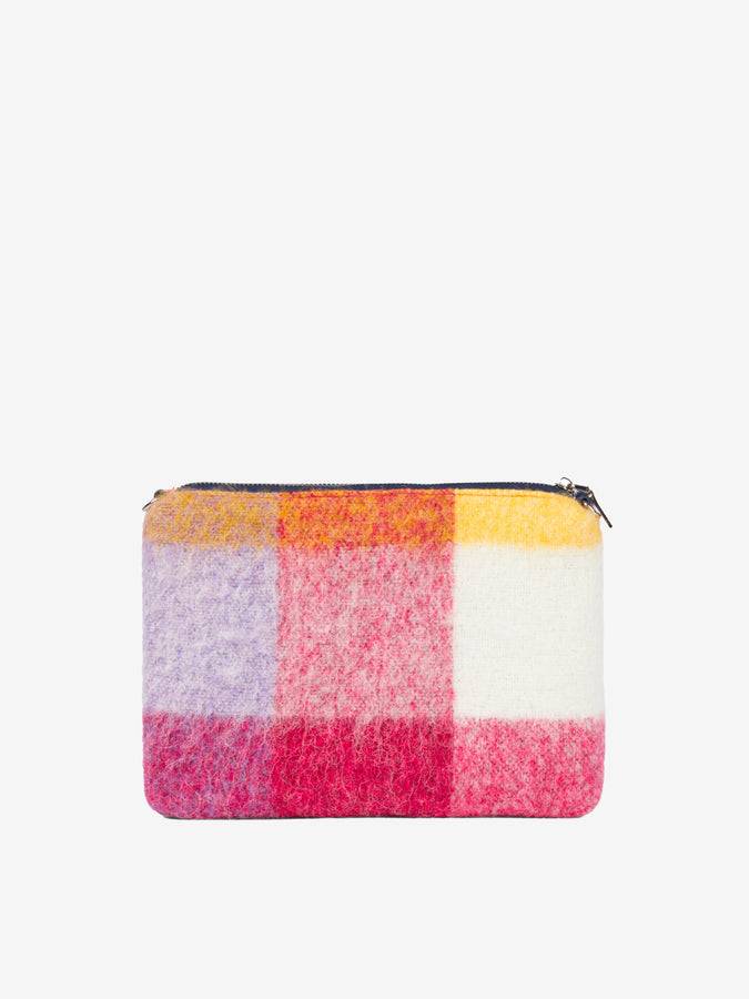 Mc2 Saint Barth Pouch Coperta A Tracolla Parisienne Con Sfumature Rosa E Grigie