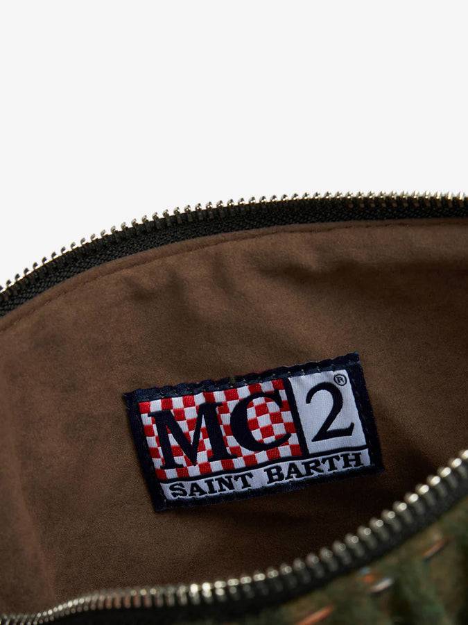 Mc2 Saint Barth Pouch Coperta A Tracolla Parisienne Con Stampa Etnica