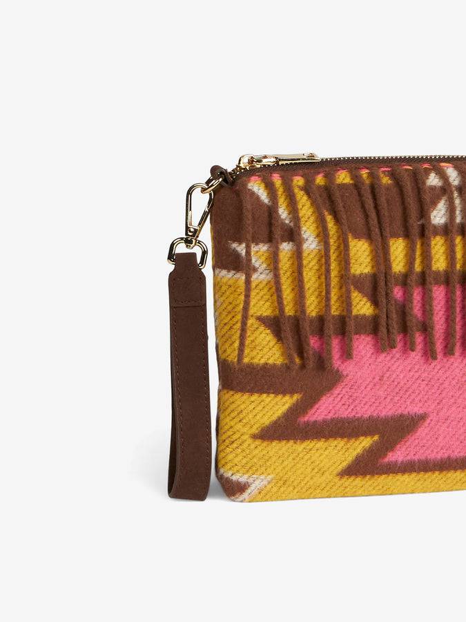 Mc2 Saint Barth Pouch Coperta A Tracolla Parisienne Con Stampa Etnica