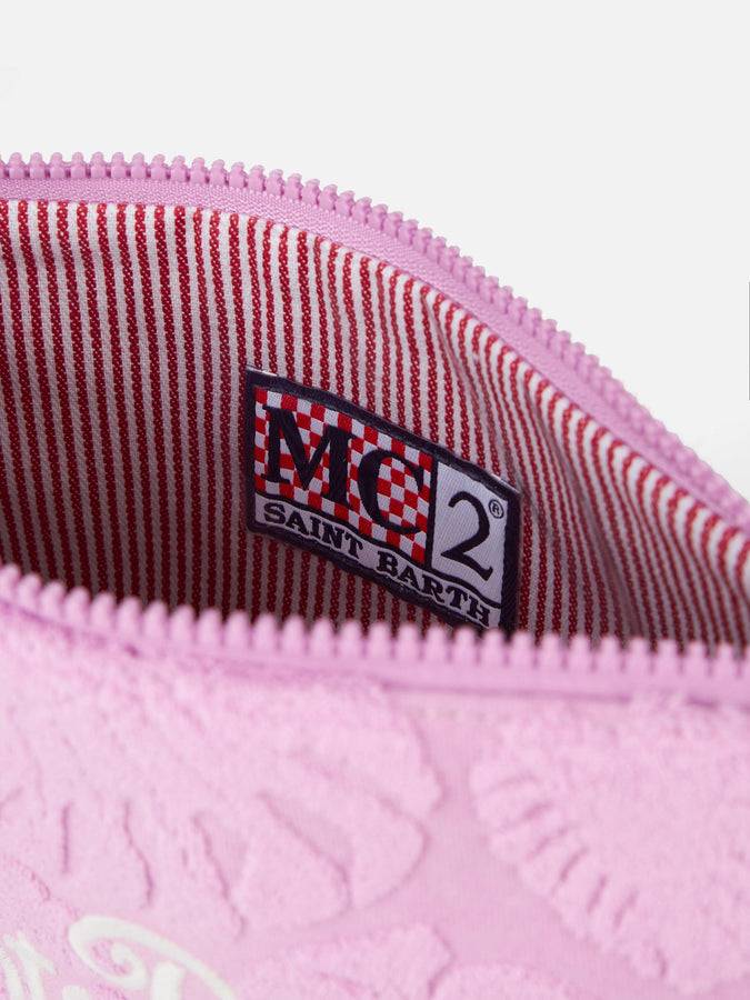 Mc2 Saint Barth Pouch Parisienne In Spugna A Bassorilievo