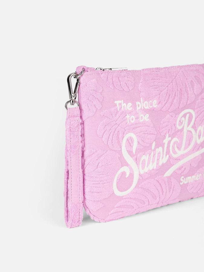 Mc2 Saint Barth Pouch Parisienne In Spugna A Bassorilievo