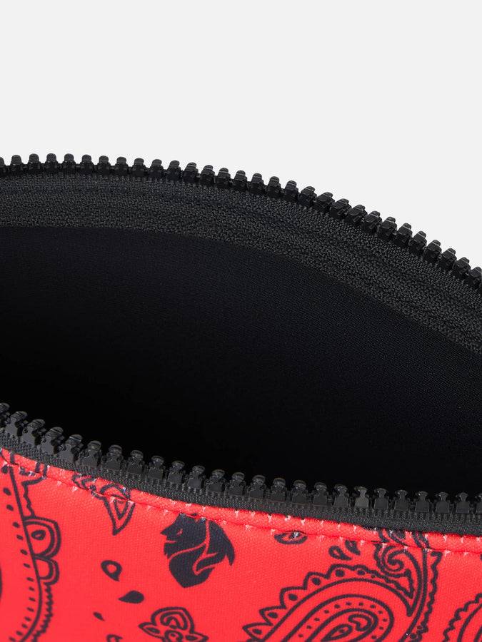 Mc2 Saint Barth Scuba Pochette Aline With Milan Logo Print | AC MILAN SPECIAL EDITION