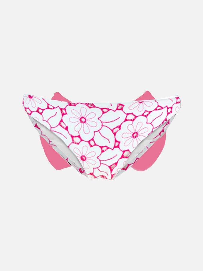 Mc2 Saint Barth Slip Da Bagno Da Bambina Con Fiocco