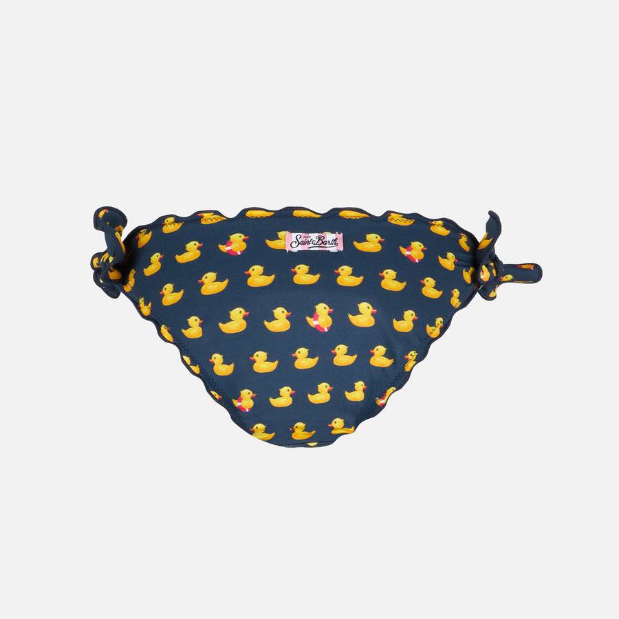 Mc2 Saint Barth Slip Da Bagno Da Bambina Con Stampa Papere