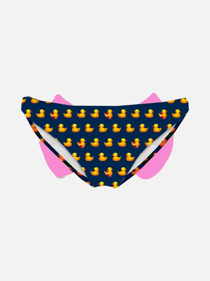 Mc2 Saint Barth Slip Da Bagno Da Bambina Con Stampa Papere