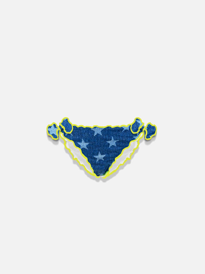 Mc2 Saint Barth Slip da bagno da bambina con stampa stelle