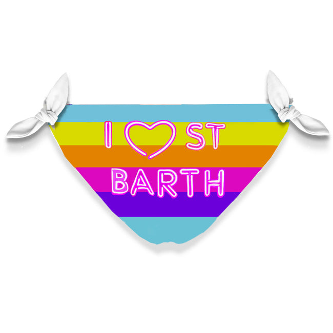 Mc2 Saint Barth Slip Da Bagno Da Bambina Stampa Arcobaleno