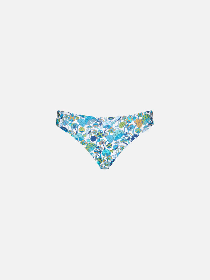 Mc2 Saint Barth Slip Da Bagno Da Bambina Stampa Funghi | EDIZIONE SPECIALE LIBERTY
