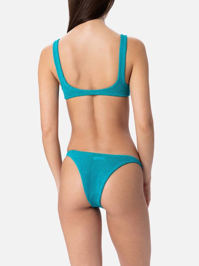 Mc2 Saint Barth Slip Da Bagno Da Donna Ottanio Lurex Crinkle Naomi