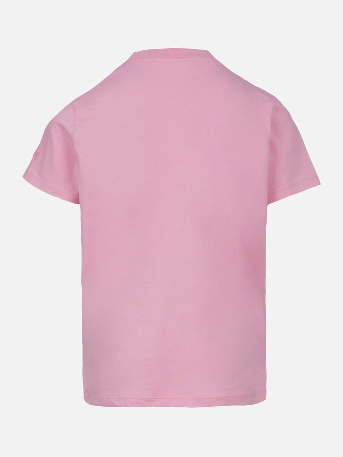 Mc2 Saint Barth T-shirt Bambina Girocollo In Jersey Di Cotone Elly Con Stampa Barbie | EDIZIONE SPECIALE BARBIE