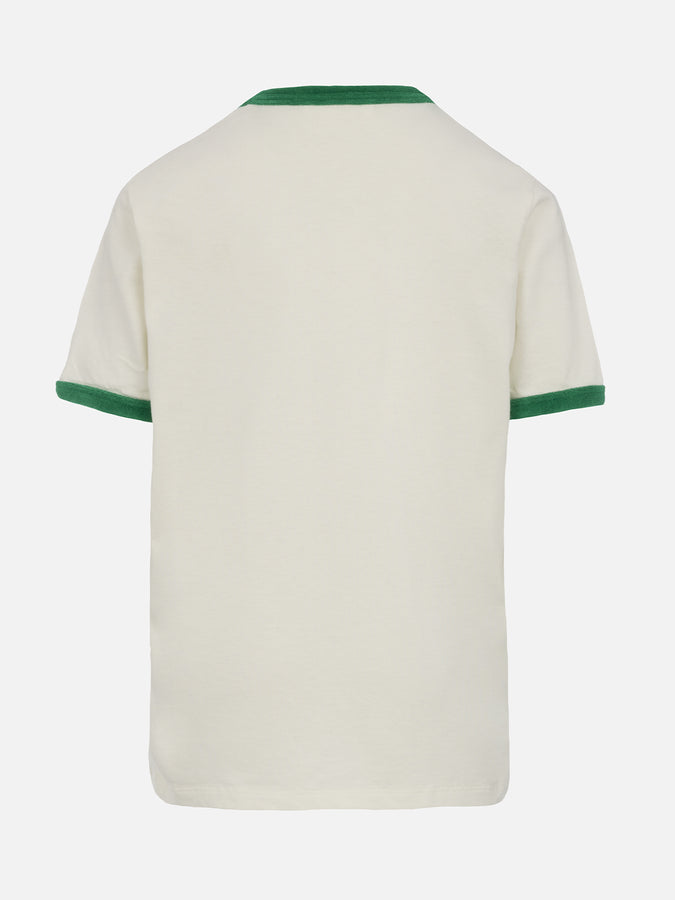 Mc2 Saint Barth T-shirt Bambino Bianco In Cotone Dean Jr Con Ricamo Australian | AUSTRALIAN BRAND SPECIAL EDITION