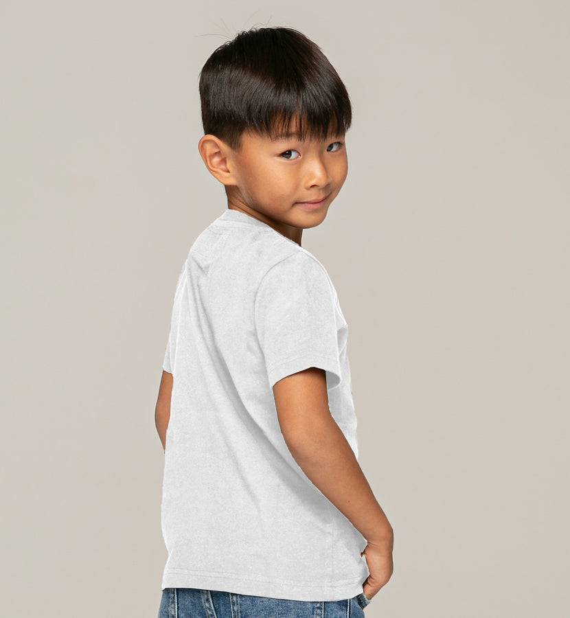 Mc2 Saint Barth T-shirt Bianca Da Bambino Con Stampa Santa Claus Is Coming - Vespa Special Edition ®