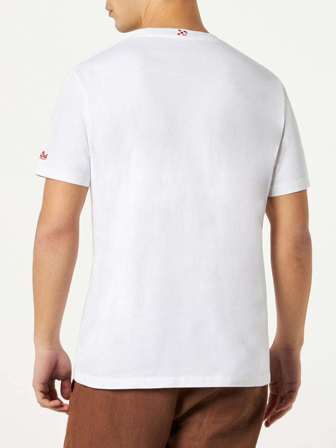 Mc2 Saint Barth T-shirt Cucciolone Da Uomo Con Ricamo| ALGIDA® EDIZIONE SPECIALE