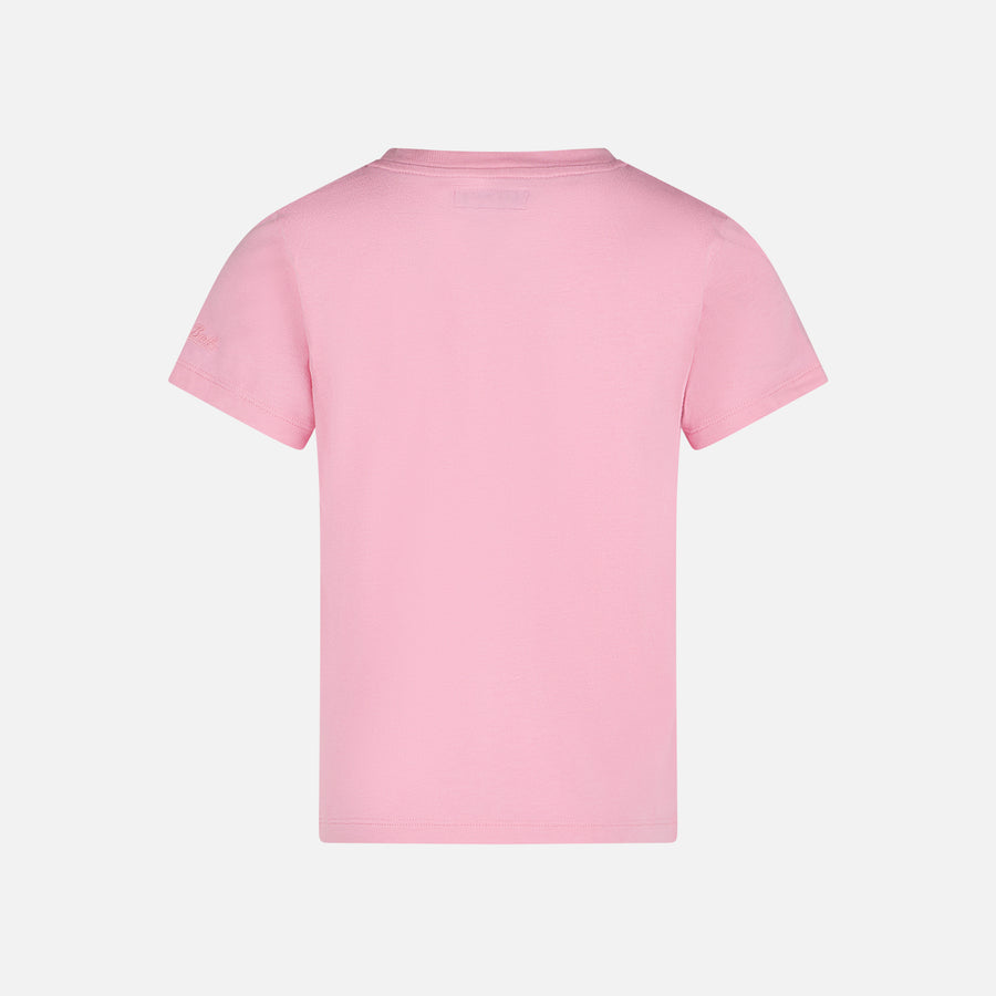 Mc2 Saint Barth T-shirt Da Bambina Con Logo Saint Barth E Margherita