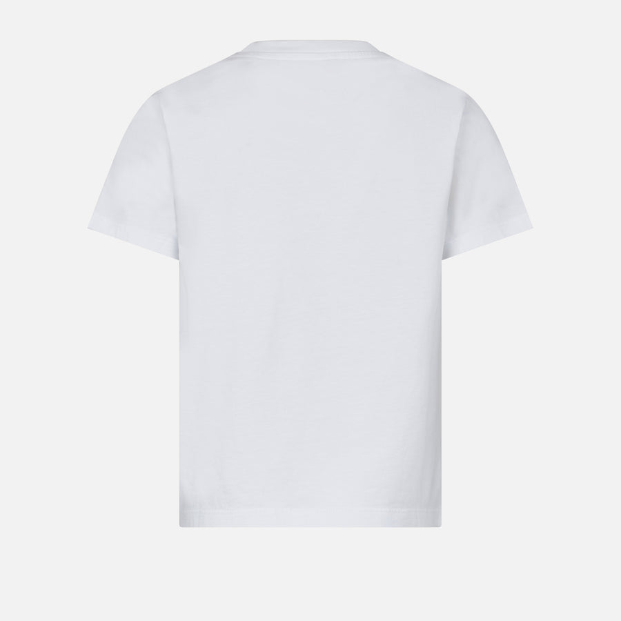 Mc2 Saint Barth T-shirt Da Bambina Con Patch St. Barth