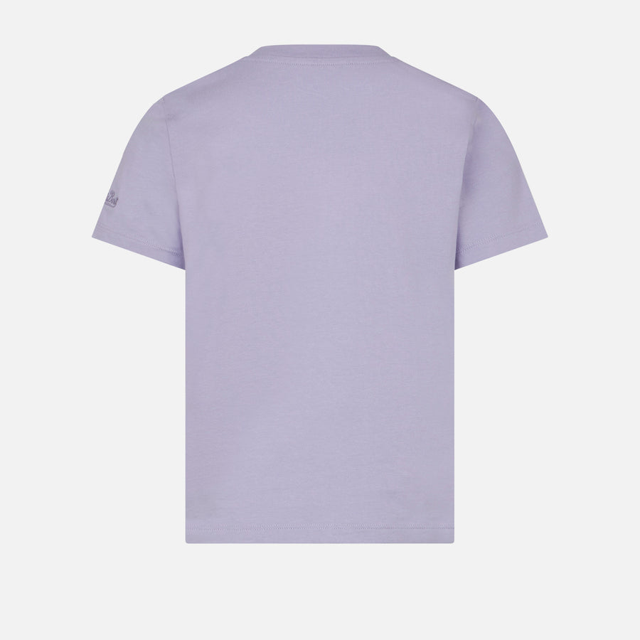 Mc2 Saint Barth T-shirt Da Bambina Con Ricamo Dreaming St. Barth