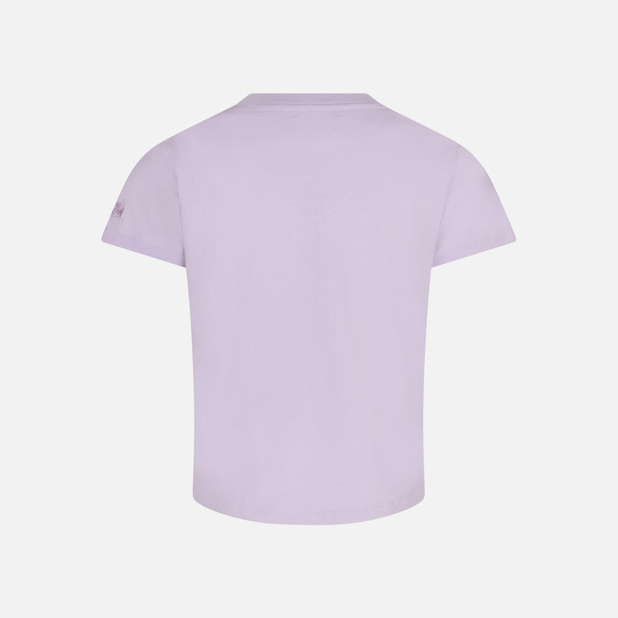 Mc2 Saint Barth T-shirt Da Bambina Con Stampa St. Barth Girls Club E Unicorni