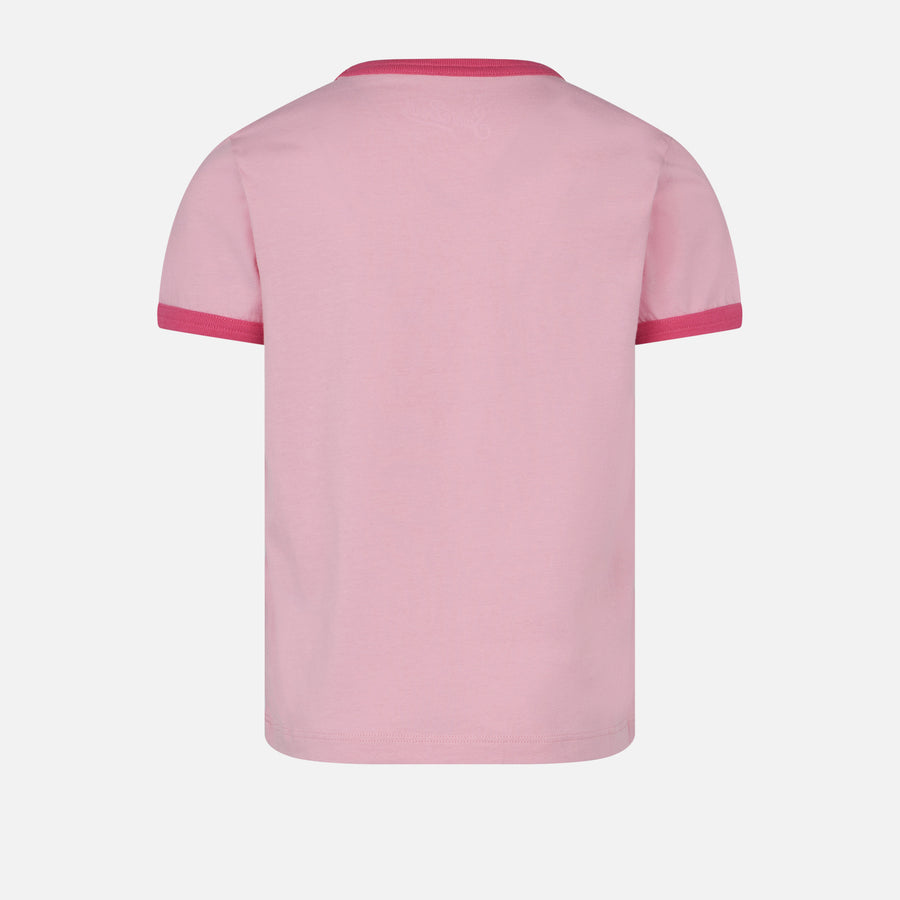 Mc2 Saint Barth T-shirt Da Bambina In Cotone Con Stampa St. Barth