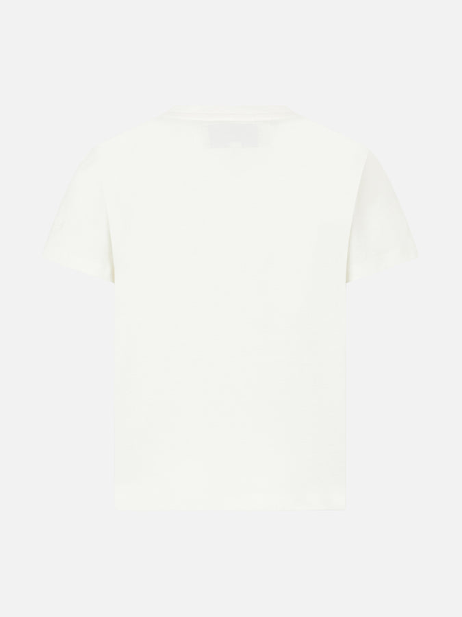 Mc2 Saint Barth T-shirt Da Bambina In Cotone Pesante Con Stampa Barbie St. Barth | EDIZIONE SPECIALE BARBIE