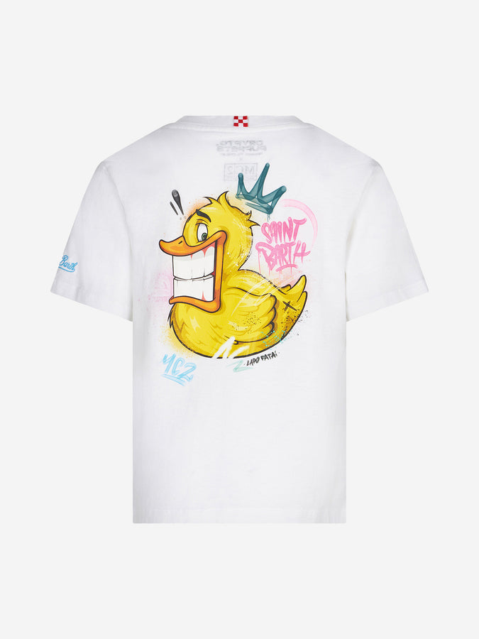 Mc2 Saint Barth T-shirt Da Bambino Con Stampa Papera Crypto | CRYPTO PUPPETS® EDIZIONE SPECIALE