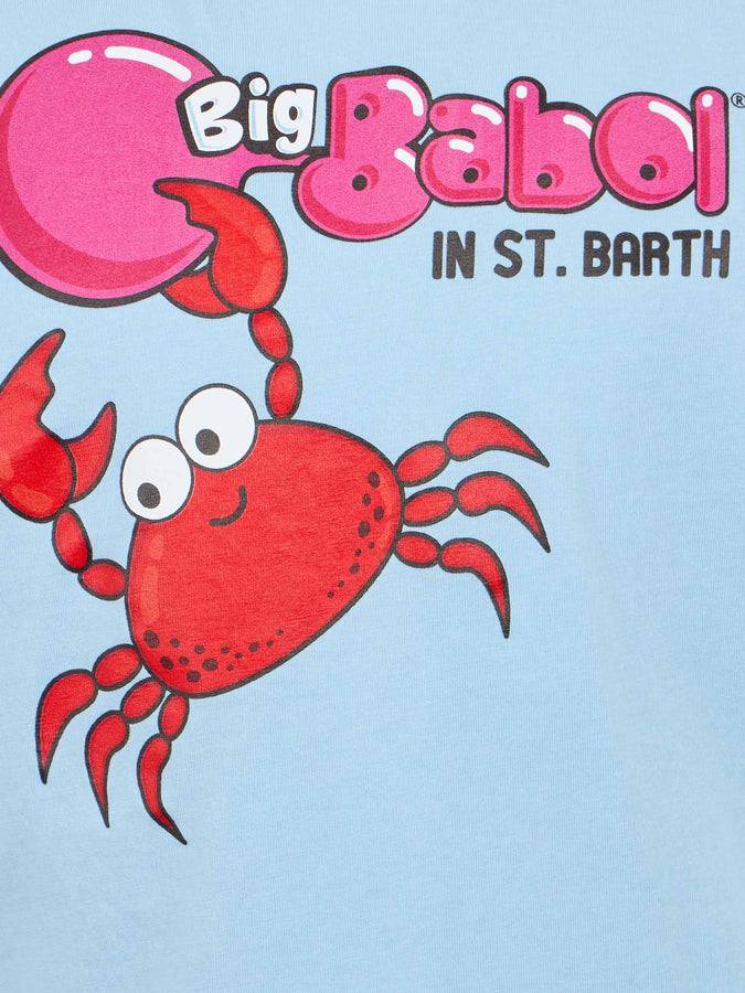 Mc2 Saint Barth T-shirt Da Bambino Con Stampa Piazzata Del Granchio Big Babol | EDIZIONE SPECIALE BIG BABOL