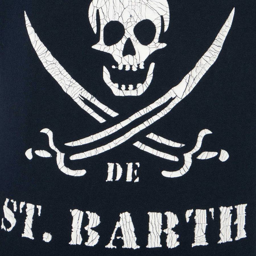 Mc2 Saint Barth T-shirt Da Bambino Con Stampa Pirata